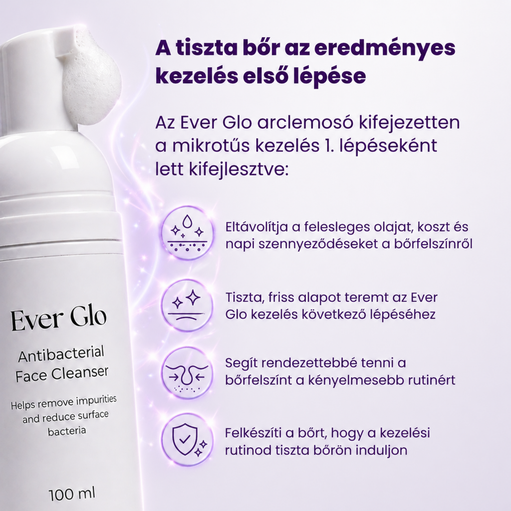 Ever Glo Mikrotűs Kezelés előtti arclemosó 100 ml