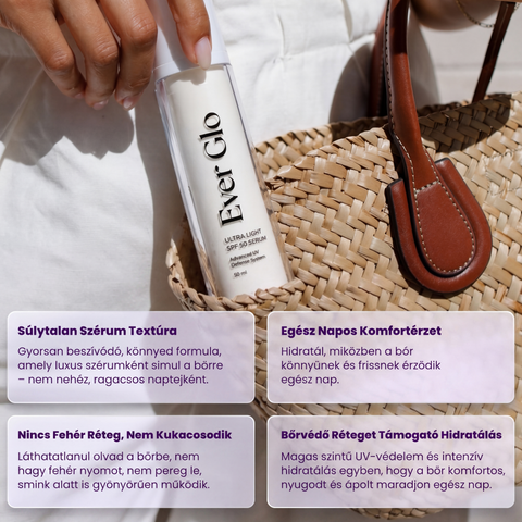 Ever Glo Ultrakönnyű SPF 50 Szérum