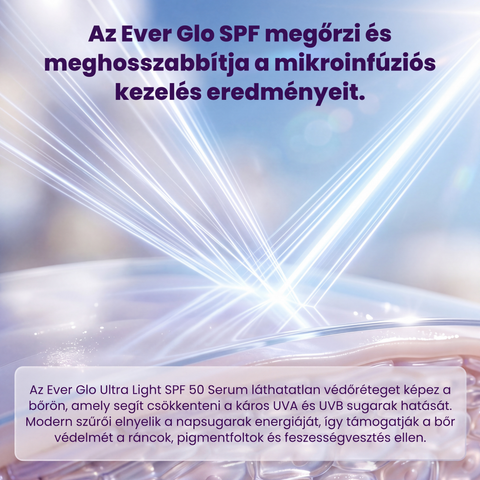 Ever Glo Ultrakönnyű SPF 50 Szérum