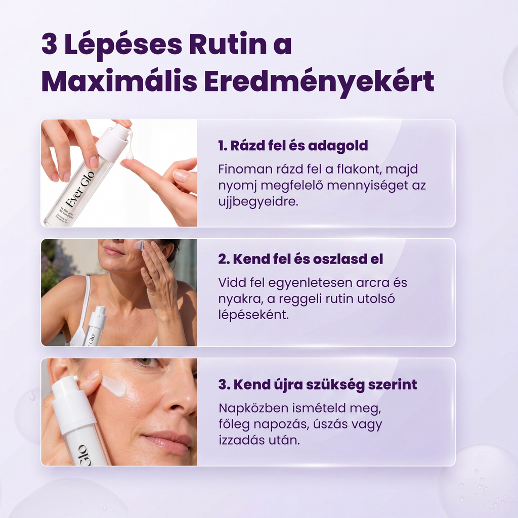 Ever Glo Ultrakönnyű SPF 50 Szérum